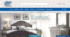 Desktop Screenshot of exclusivefurniture.com